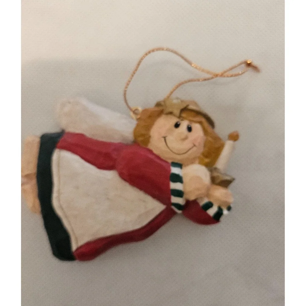 Cannon Falls‎ Angel Ornament Christmas Tree Decoration Holiday Decor Cute Smiley